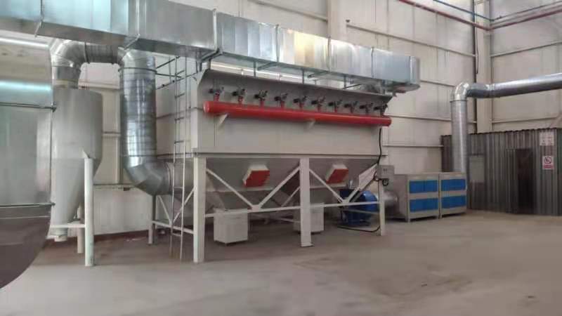 山西斯納德噴粉線除塵設施